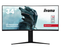 iiyama G-Master 34" GB3466WQSU-B1 Red Eagle Curved 144Hz 1ms HDR - 573321 - zdjęcie 1